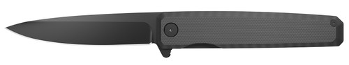 OUTDOOR EDGE (REVO BRAND) Outdoor Edge PL2C Peleus  3.10" Folding Clip Point Plain Black Oxide 8Cr13MoV SS Blade G10 Handle
