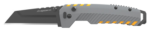 OUTDOOR EDGE (REVO BRAND) Outdoor Edge XDS230AC Razor XD2  3" Folding Plain 420J2 SS Blade Gray/Yellow