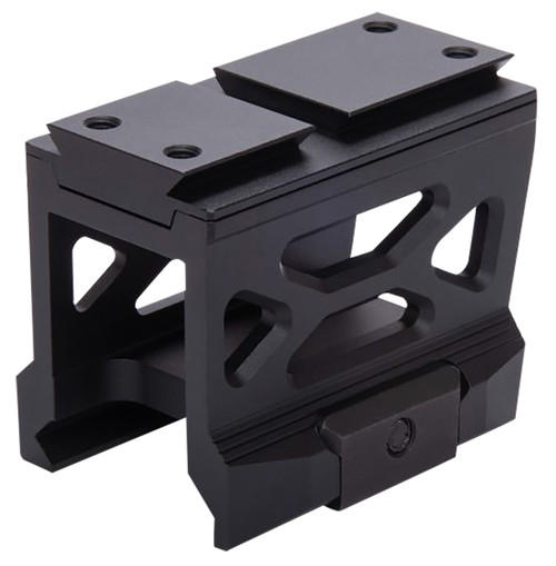 VIRIDIAN GREEN LASERS Viridian 9820029 RFX45 High Mount for 1/3 Lower Cowitness  Black Anodized