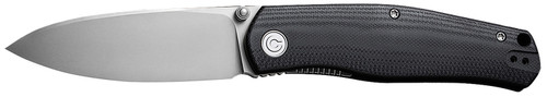 ALLEDGE INTERNATIONAL Civivi Knives C22007-1 Sokoke  EDC 3.35" Folding Drop Point Plain Bead Blasted 14C28N Steel Blade, Black G10 Handle
