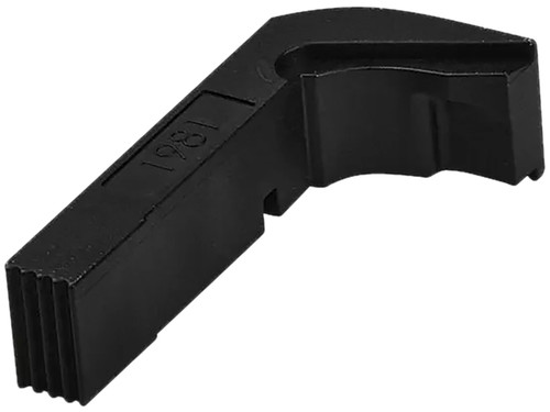 GLOCK INC Glock 50955 Magazine Catch Extended 9mm/40S&W/357Sig/45ACP Glock 17T/17L/17/19/22/22P/23 Black
