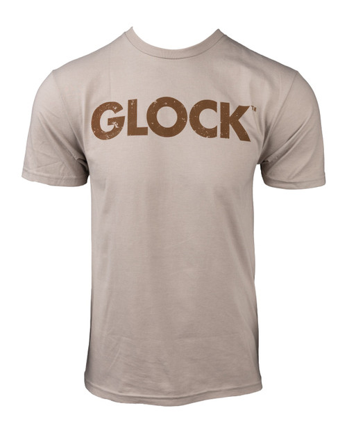 GLOCK INC GLK AP96377 CALIBER TEE 3XL TAN