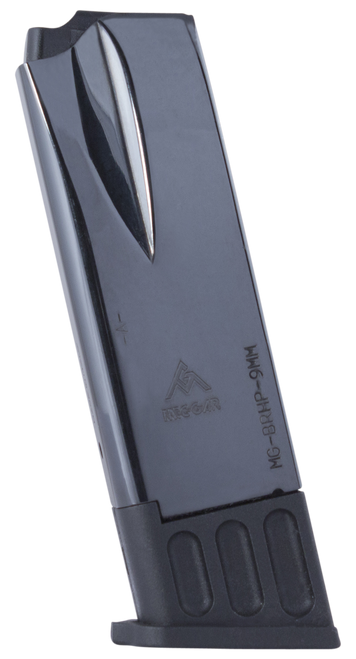 MEC-GAR USA INC Mec-Gar MGBRHP10B Standard  10rd 9mm Luger Fits Browning Hi-Power/Springfield SA-35 Blued Carbon Steel