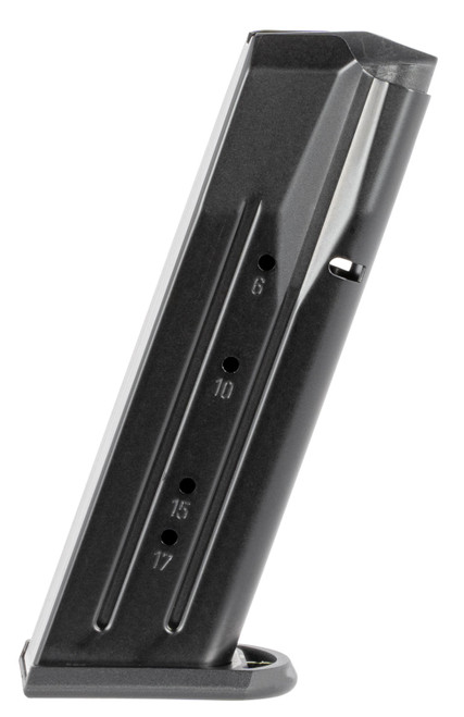 MEC-GAR USA INC Mec-Gar MGWIT38LFAFC Tanfoglio 17rd 38 Super, Fits Tanfoglio Witness Large Frame Blued w/Anti-Friction Coating Carbon Steel