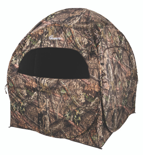 GSM OUTDOORS Ameristep AMSAMEBL1010 Doghouse Run & Gun Blind Mossy Oak Break-Up Country 300 Durashell Plus