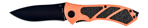 RYNOBLADE KNIVES RUKO RUK0061BZ     440A 3-1/4"BLAZ ORN/BLK FOLDING
