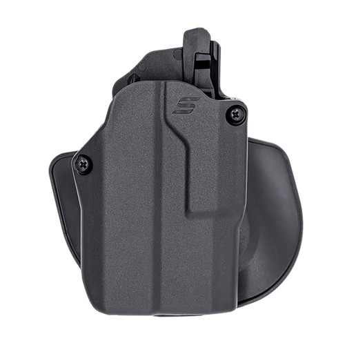 SAFARILAND LTD INC Safariland SOLIS12835A0C3411 Solis ALS  OWB Black Compatible w/ Glock 19 Right Hand