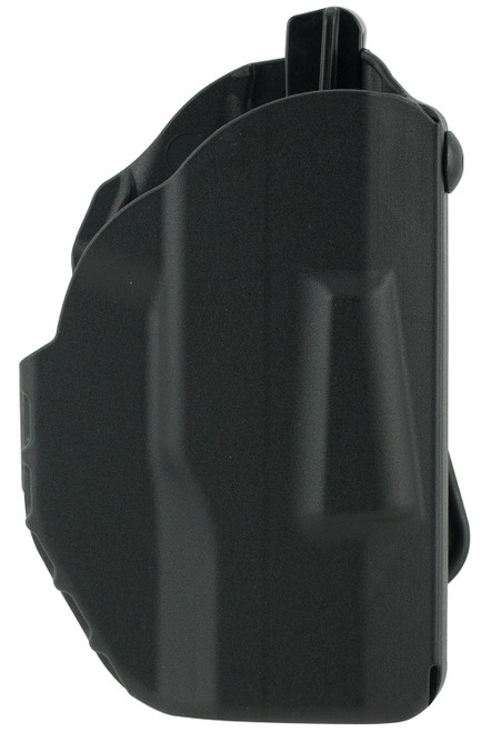 SAFARILAND LTD INC Safariland 737889518411 7378-7TS-ALS  Black SafariSeven Fits Glock43 Compatible w/ Laser Max CF-G42-LC Belt Loop/Paddle Mount Right Hand