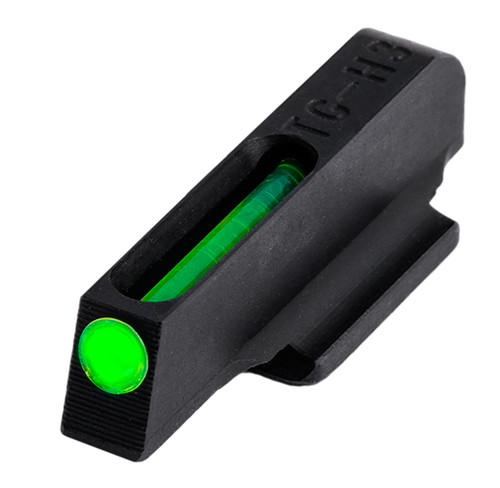 TRUGLO INC (GSM) TruGlo TGTG131RT1 TFO  Green/Tritium/Fiber Optic Front Sight-Green/Tritium/Ruger SR9/SR9c
