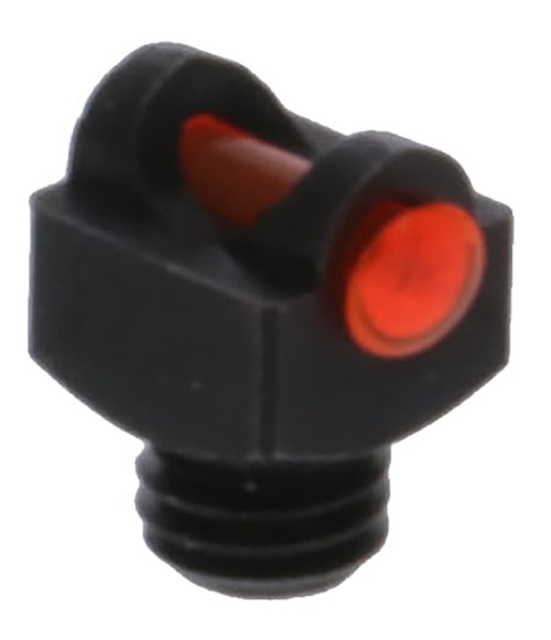 TRUGLO INC (GSM) TruGlo TGTG954AR StarBrite Deluxe Bead  Black | Red Fiber Optic Front Sight 6-48" Threads