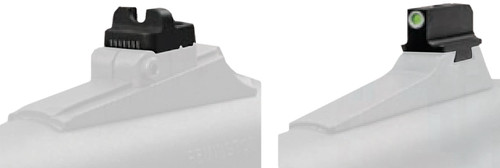 TRUGLO INC (GSM) TruGlo TG231N1W Tritium Pro  Black | Green Tritium White Outline Front Sight Green Tritium Rear Sight