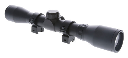 TRUGLO INC (GSM) TruGlo TG8504XB Buckline  Black Anodized 4x 32mm Duplex Reticle