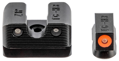 TRUGLO INC (GSM) TruGlo TG231Z1C Tritium Pro  Black | Green Tritium Orange Outline Front Sight Green Tritium Rear Sight