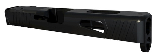 RIVAL ARMS (GSM) Rival Arms RA10G106A Precision Slide A1 with Docter Cut Black QPQ Case Hardened 17-4 Stainless Steel for Glock 17 Gen4