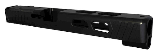 RIVAL ARMS (GSM) Rival Arms RA10G705A Precision Slide A1 Docter Cut Black QPQ Case Hardened 17-4 Stainless Steel for Glock 34 Gen 3