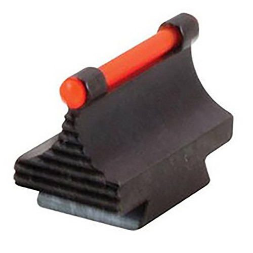 TRUGLO INC (GSM) TruGlo TGTG95500RR 3/8" Dovetail Front Sight  Black 0.500" Red Ramp for Rifle