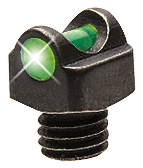 TRUGLO INC (GSM) TruGlo TGTG954BG StarBrite Deluxe Bead  Black | Green Fiber Optic Front Sight 3-56" Threads