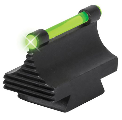 TRUGLO INC (GSM) TruGlo TGTG95500RG 3/8" Dovetail Front Sight  Black 0.500" Green Ramp for Rifle
