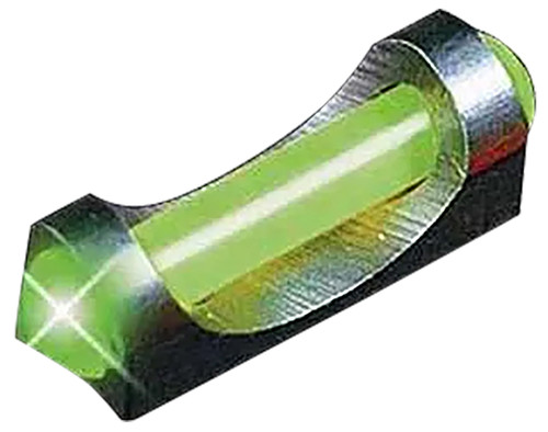 TRUGLO INC (GSM) Truglo TG948BG Fat Bead  Ruger/Win 1200,1300,1400,Super X2 Green Fiber Optic Black 3-56