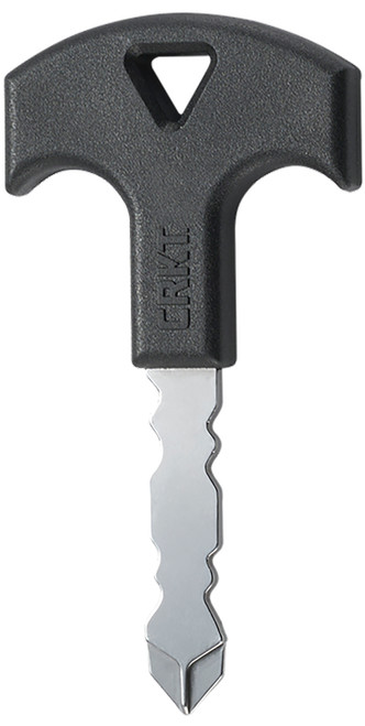 COLUMBIA RIVER KNIFE&TOOL CRKT 9705 Williams Defense Key Matte Black 3CR13 Steel Includes Phillips Screwdriver
