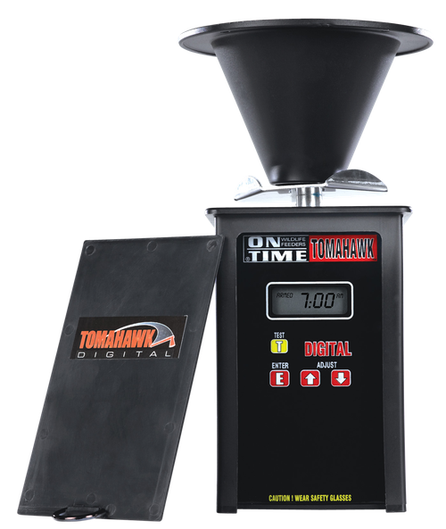 ON TIME WILDLIFE FEEDERS On Time 49000 Tomahawk VL Timer 4 Programs 1-20 Seconds Duration Black