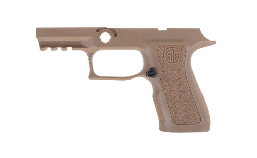 SIG SAUER INC Sig Sauer GRIPMODXC943SMCOY P320 Grip Module X-Series Compact (Small Size Module), 9mm Luger/40 S&W/357 Sig, Coyote Polymer, Fits Sig P320 (3.60" & 3.90")