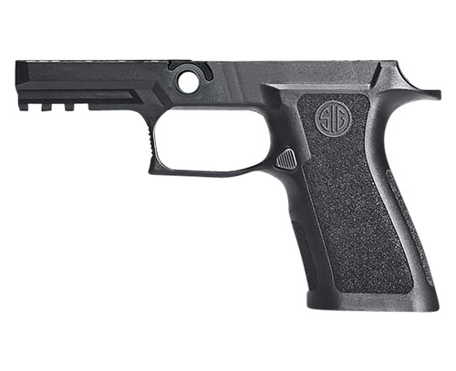 SIG SAUER INC Sig Sauer GRIPMODXCA943SMBLK P320 Grip Module X-Series Carry (Small Size Module), 9mm Luger/40 S&W/357 Sig, Black Polymer, Fits Sig P320 (3.90" & 4.70")