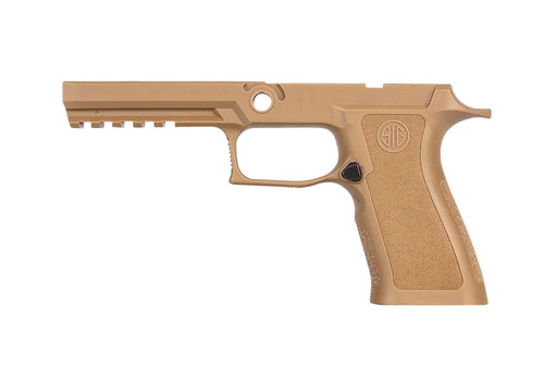 SIG SAUER INC Sig Sauer GRIPMODXF943LGCOY P320 Grip Module X-Series (Large Size Module), 9mm Luger/40 S&W/357 Sig, Coyote Polymer, Fits Full Size Sig P320 (4.70")