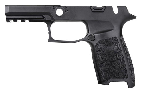 SIG SAUER INC Sig Sauer 8900029 P320 Grip Module Carry (Medium Grip Module) 9mm Luger/40 S&W/357 Sig, Black Polymer, Fits P320 (Manual Safety)