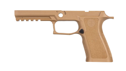 SIG SAUER INC Sig Sauer GRIPMODXF943MCOY P320 Grip Module X-Series (Medium Size Module), 9mm Luger/40 S&W/357 Sig, Coyote Polymer, Fits Full Size Sig P320 (4.70")