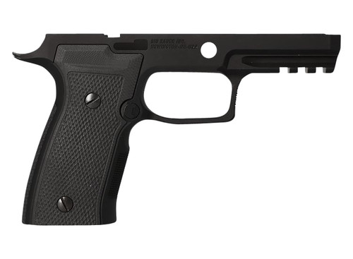 SIG SAUER INC Sig Sauer 8900063 P320 Grip Module AXG Carry (Medium Grip Module), 9mm Luger/40 S&W/357 Sig, Black Aluminum Frame, G10 Grips, Fits Sig P320