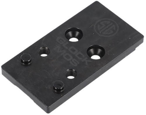 Sig Sauer Electro-Optics SOR2M102 Romeo2 Adapter Plate Black Glock MOS Handgun