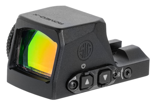 Sig Sauer Electro-Optics SORX1080 Romeo-X Pro Black 1x24mm 3MOA Green Dot Reticle RX Footprint Mount