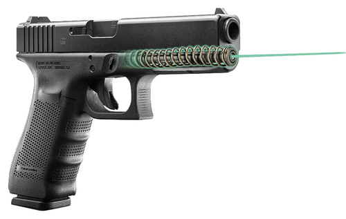 DAISY MANUFACTURING CO LaserMax LMSG422G Green Guide Rod Laser for Glock  22/31/35 Gen 4 Black