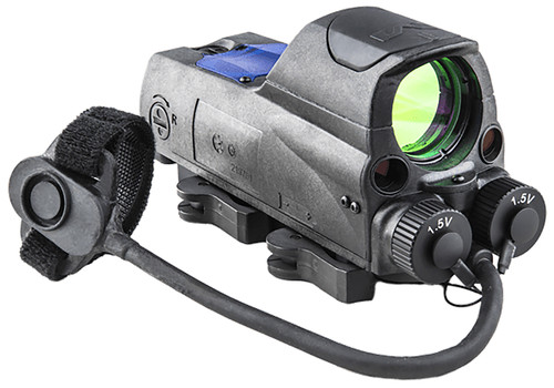 MEPRO USA LLC Meprolight USA 0687753 MOR PRO  Black 1 x 30 mm 4.3 MOA Dot Red & IR Laser