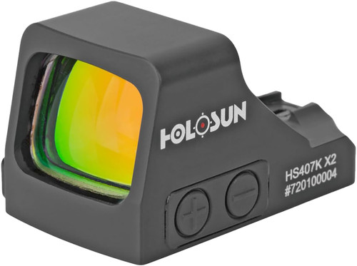 HOLOSUN TECHNOLOGIES INC Holosun HE407K-GD-X2   Black 6 MOA Gold Dot Reticle