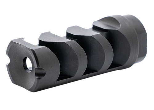 Armaspec ARM191-BLK Muzzle Brake Fireball Black Nitride 1/2"x28 Threads 223/5.56