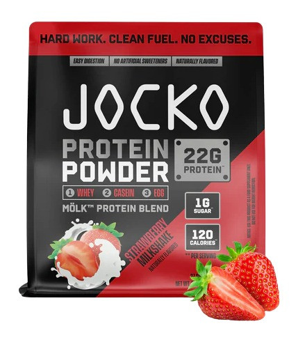 JOCKO FUEL JOCKO 29116 STRAWBERRY PROTEIN POWDER BAG