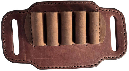 1791 Gunleather HNTABSLRBRWA Ammo Belt Slide Brown Leather 30-06 Springfield