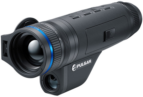 PULSAR/SELLMARK Pulsar PL77512 Telos LRF XQ35 Thermal Hand Held  Black 3-12x35mm 384x288, 17 Microns Resolution Zoom 4x