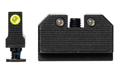 TAPCO INC Tapco TAP22039 Tritium Sight  Black Frame Fits Glock