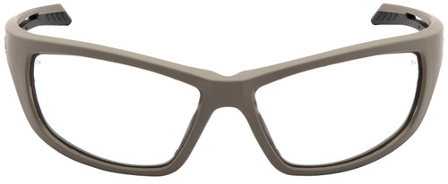 Pyramex VGST1310T Howitzer Glasses Clear Lens Anti-Fog Tan Frame