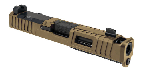 ZAFFIRI PRECISION ZAFFIRI CU-G19G3-IBS-RMR-FDE-CP-BN-BLNK  SLIDE G19