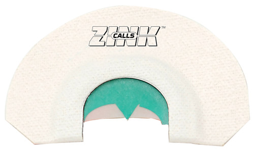 AVIAN X (GSM) ZINK ZNKZNK313 Wicked Lady  Diaphragm Call Double Reed Turkey Sounds White Bat Cut