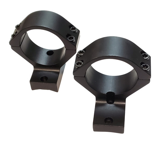 TALLEY MANUFACTURING INC Talley 940700SM Scope Mount/Ring Combo  Black Aluminum 1" Tube Christensen Arms Ridgeline/Mesa Medium Rings Short Action 20 MOA