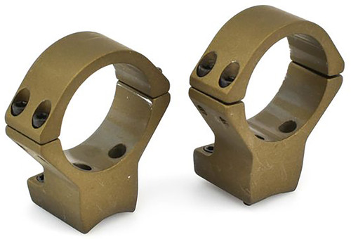 TALLEY MANUFACTURING INC Talley HC850735 Scope Mount/Ring Combo  Burnt Bronze Aluminum 34mm Tube X-Bolt High Rings 0 MOA