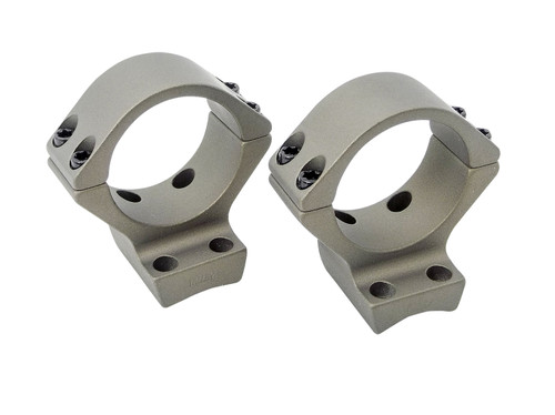 TALLEY MANUFACTURING INC Talley SB930735 Scope Mount/Ring Combo  Smoked Bronze Cerakote 1" Tube Fits X-Bolt Low Rings