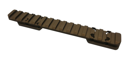 TALLEY MANUFACTURING INC Talley P00SB735 Browning X-Bolt Smoked Bronze Picatinny Rail  Short Action 0 MOA