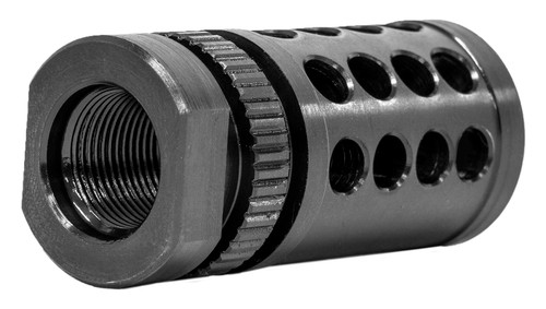 GROVTEC USA INC GrovTec US Inc GTHM317 G-Nite Flash Suppressor Black Nitride Steel with 1/2"-28 tpi Threads for 223 Cal