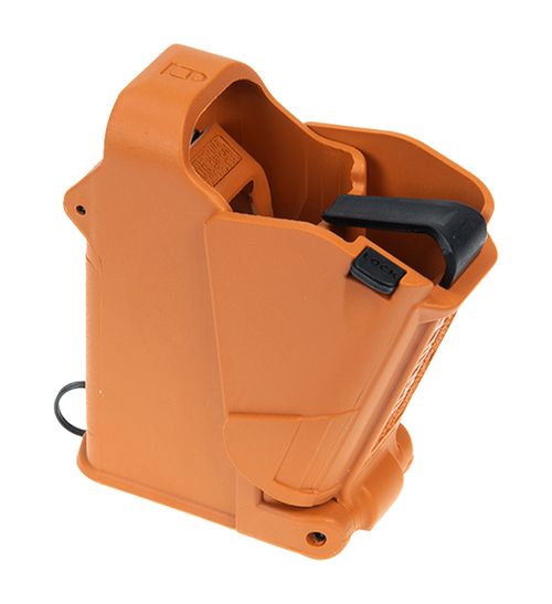 MAGLULA LTD Maglula UP60BO UpLULA Loader & Unloader Double Stack Single Stack Orange Polymer 9mm Luger 45 ACP Pistols